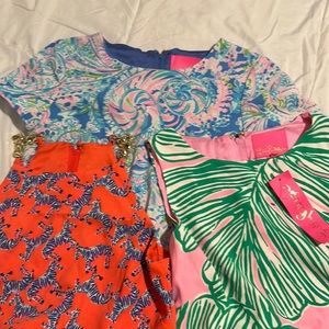 Lilly Pulitzer Bundle of 3 rompers NWT